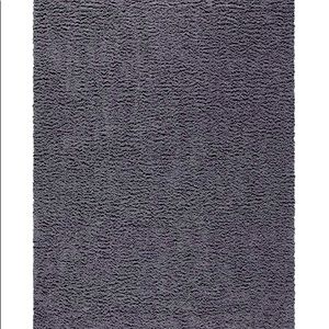 Mainstays Solid Casual Gray Shag Rug